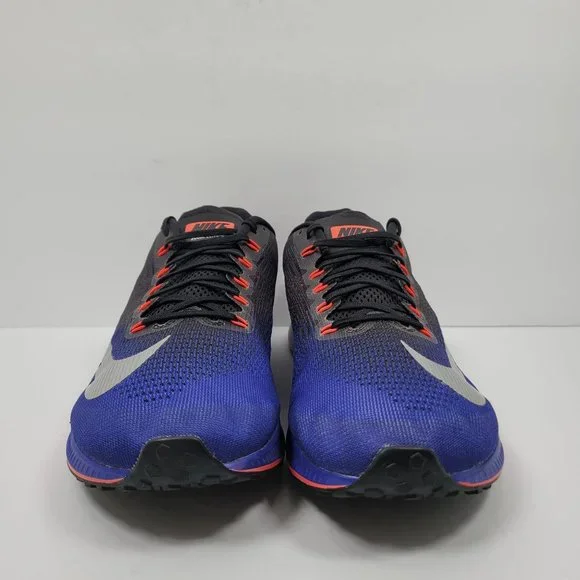 Nike Zoom Elite 9 2017 Men's Blue Black Running Shoes 863769-405 US Size 10.5 - Picture 3 of 8